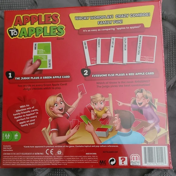 Mattel Apples to Apples Game - Picture 2 of 4